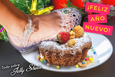 Todo Sobre Jelly Shoes - New Year Card 2022 Girl 1