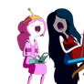 Princess Bubblegum and Marceline