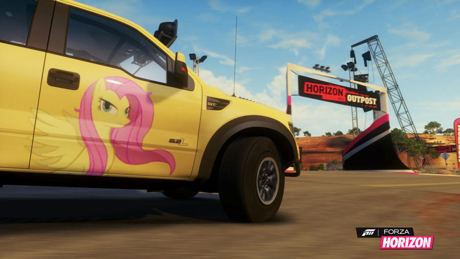 Forza Horizon (Day one red rock outpost)