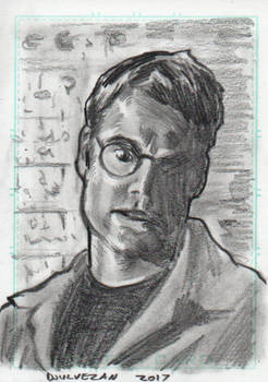 Stargate SG1 Daniel Jackson Sketch Card