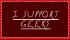 Support Geeks stamp