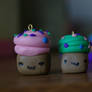 polymer clay cupcakes