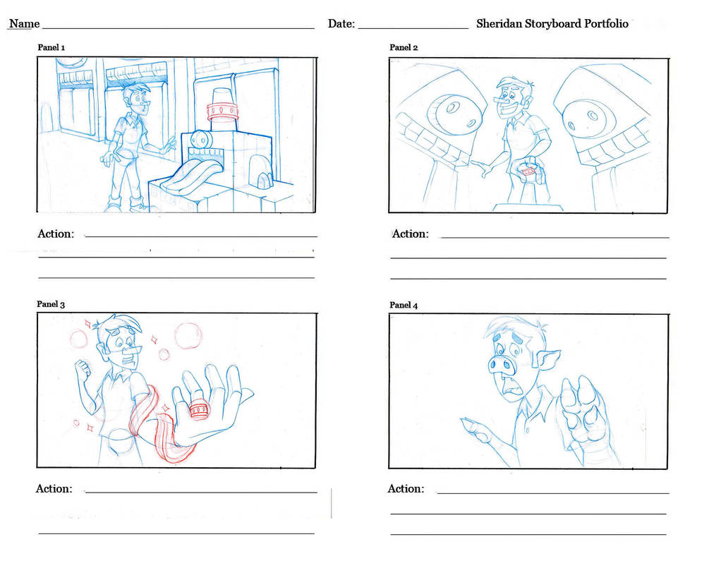 Sheridan Animation Portfolio - Storyboard by UPTWN on DeviantArt