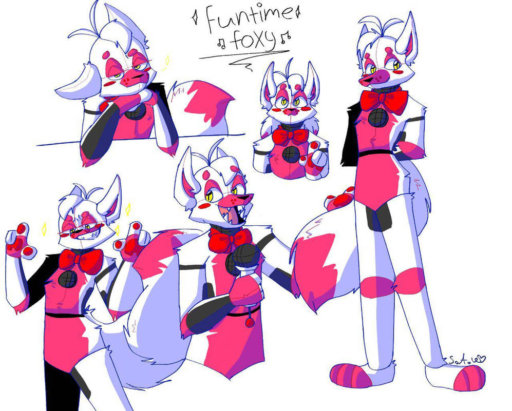 Fun Time Fox Funtime foxy by SpiritTheFOX4 on DeviantArt