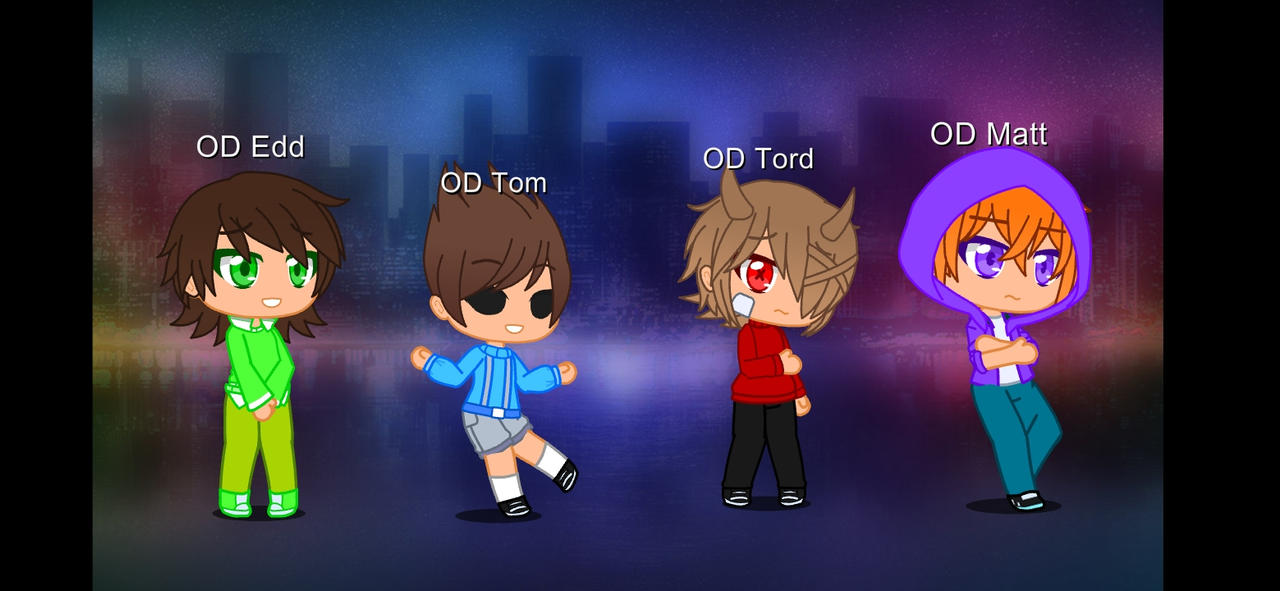 I Made Edd, Tom, Matt, From EddsWorld (Gacha Club) 