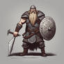 Character Viking warrior