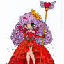 Queen of Hearts Colored