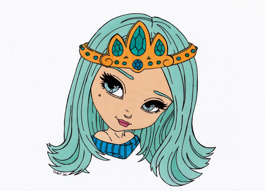 The Tiara Colored