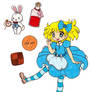 Alice In Wonderland - Colored