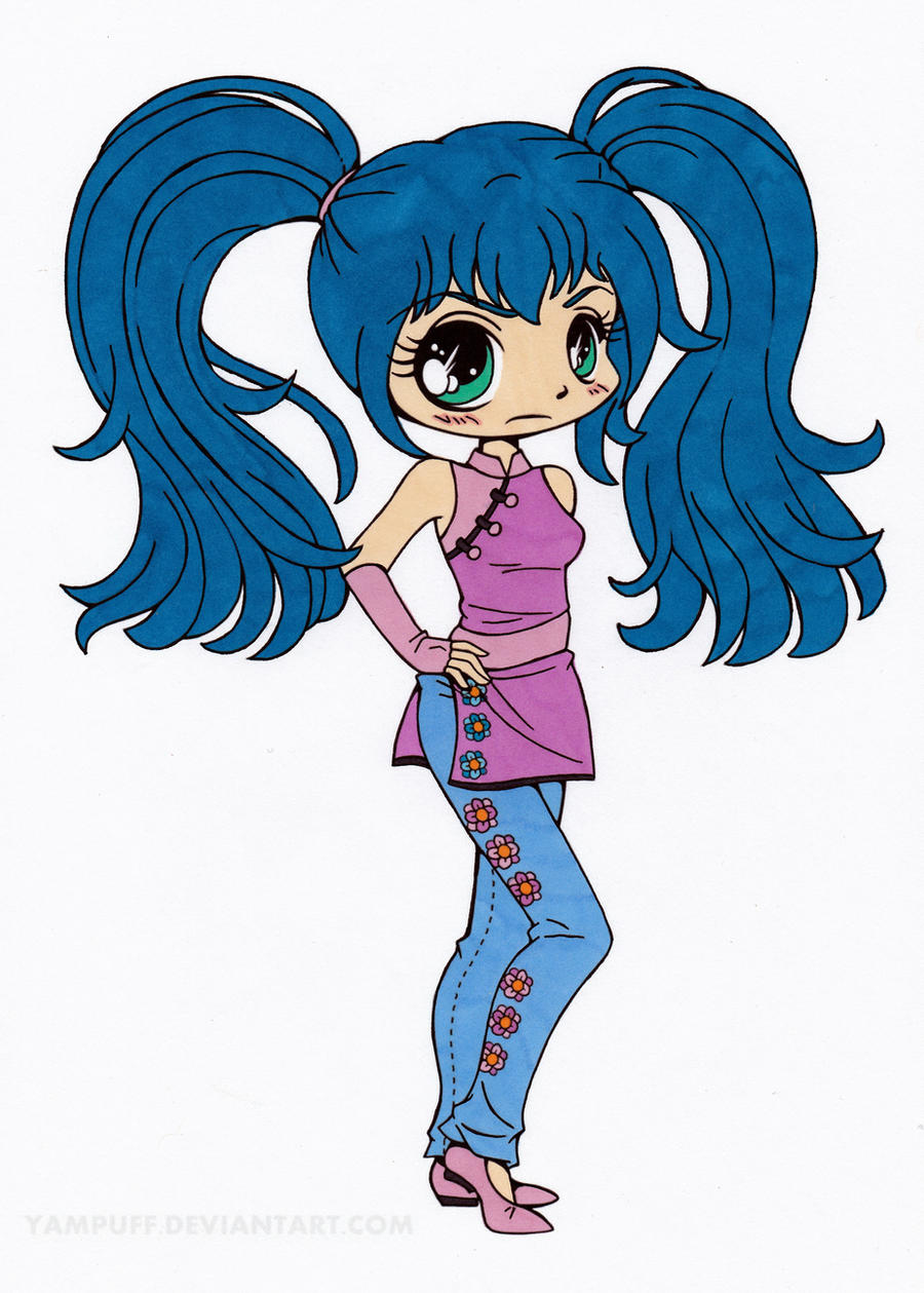 Kaylayla Chibi Colored by Maiko-Girl on DeviantArt