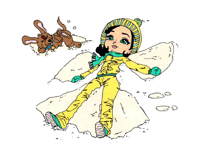 Snow Angel - Colored