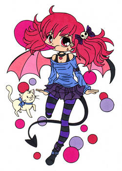 Bubbelgum Suka Chibi - Colored