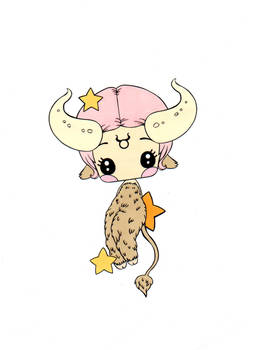 Taurus Mini Stamp - Colored