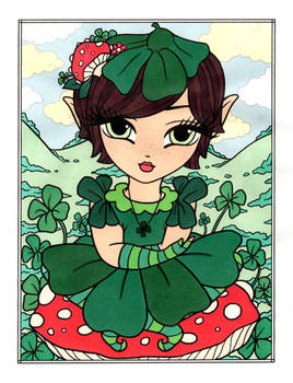 Shamrock Elf - Colored