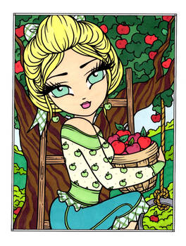 Apple Pickin' Cutie - Colored