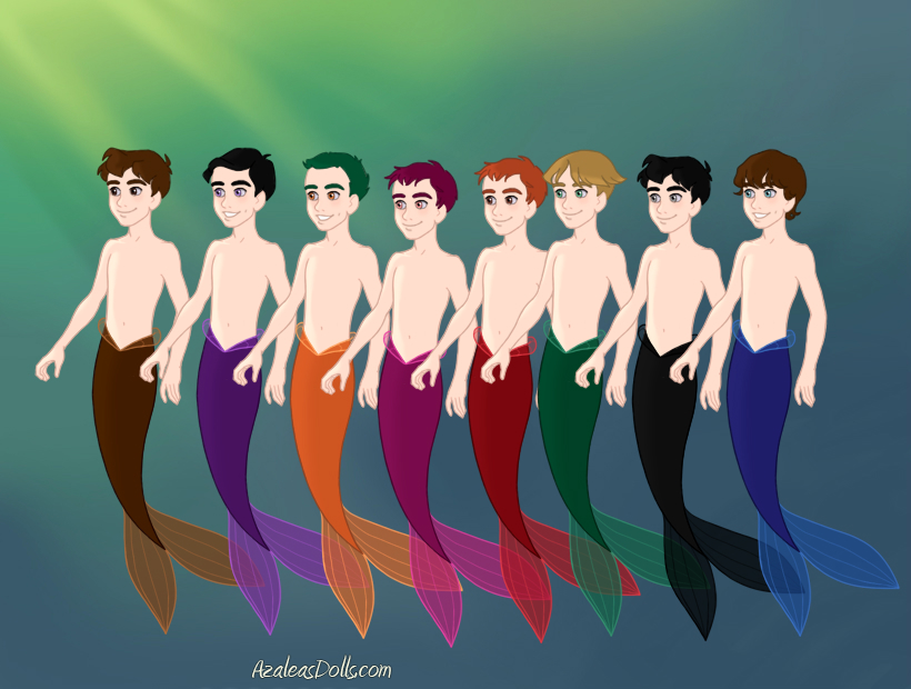 Merboy Wrapped Mermay 4 9 Merboys by Lydiathecrystalgem on DeviantArt