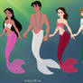 Leni's Friends as Merfolk