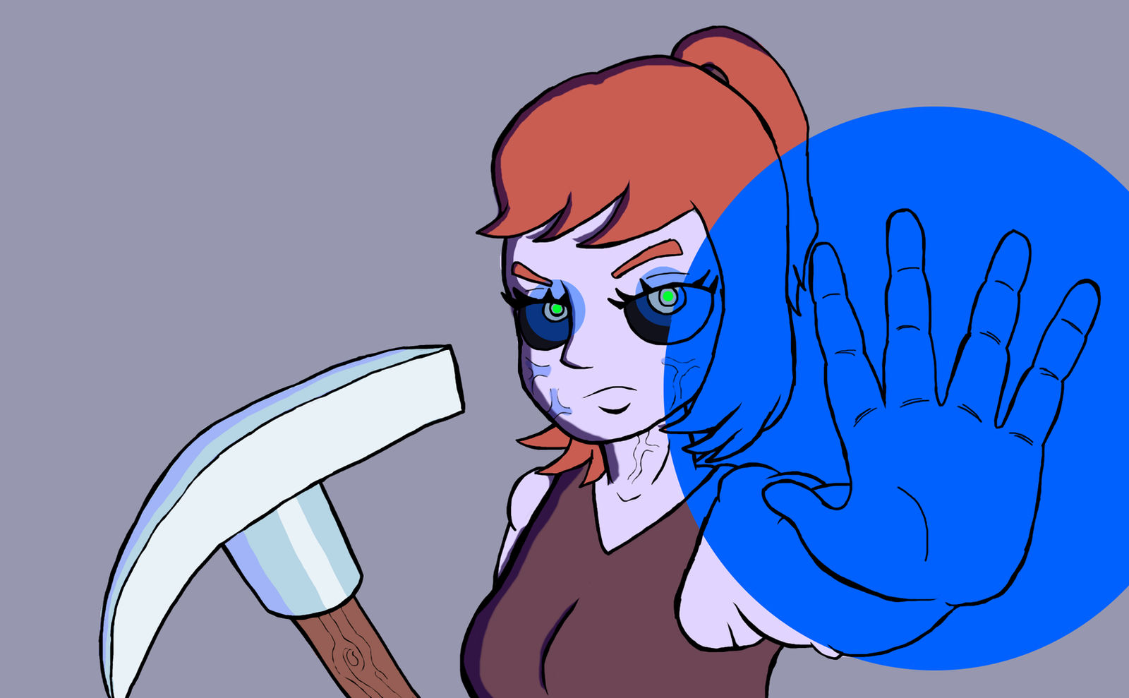 Magic Picaxe Pickaxe Demon Magic by normanclaire on DeviantArt
