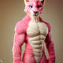 Beautiful pink fursona