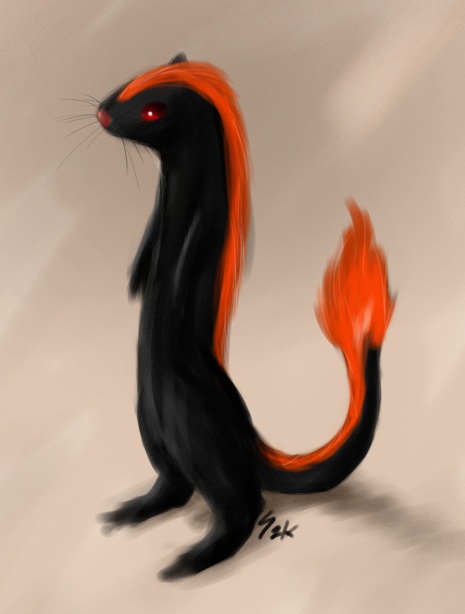 char the fire weasel