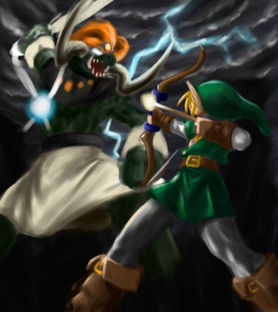 Link vs Ganon WIP2