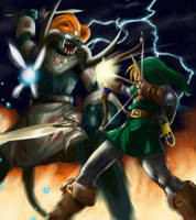 Link VS  Ganon final