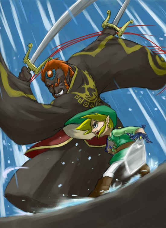 WW - Link VS Ganondorf - final