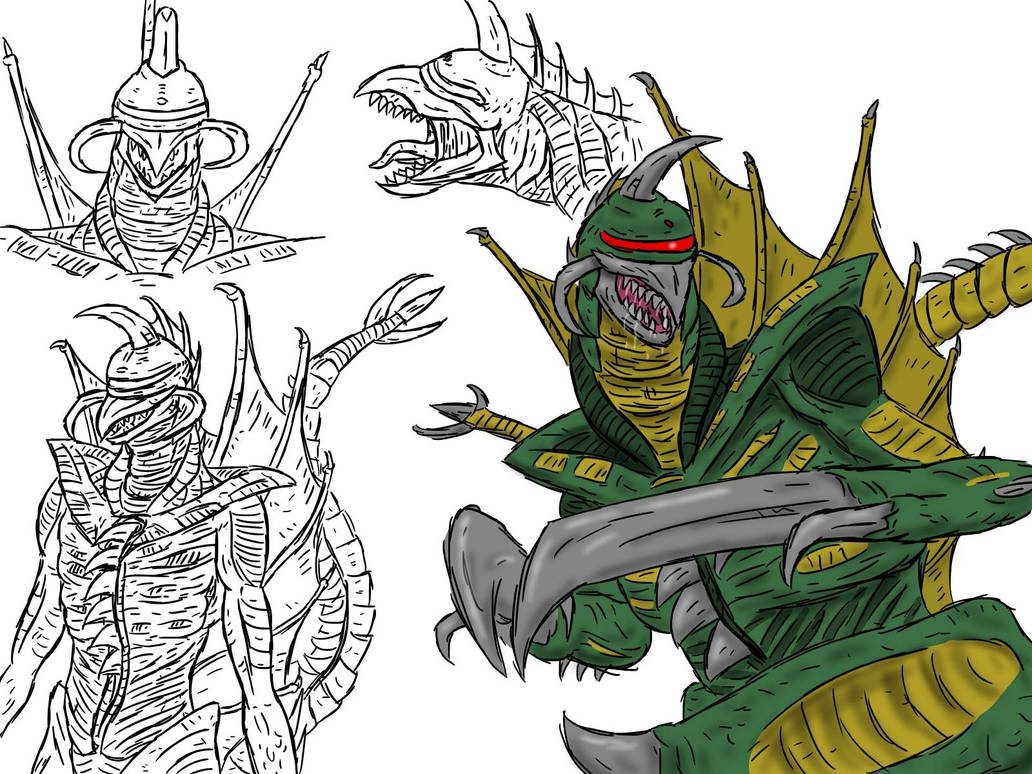 Gigan (Apocalypse series redesign) by prehistoricpark96 on DeviantArt