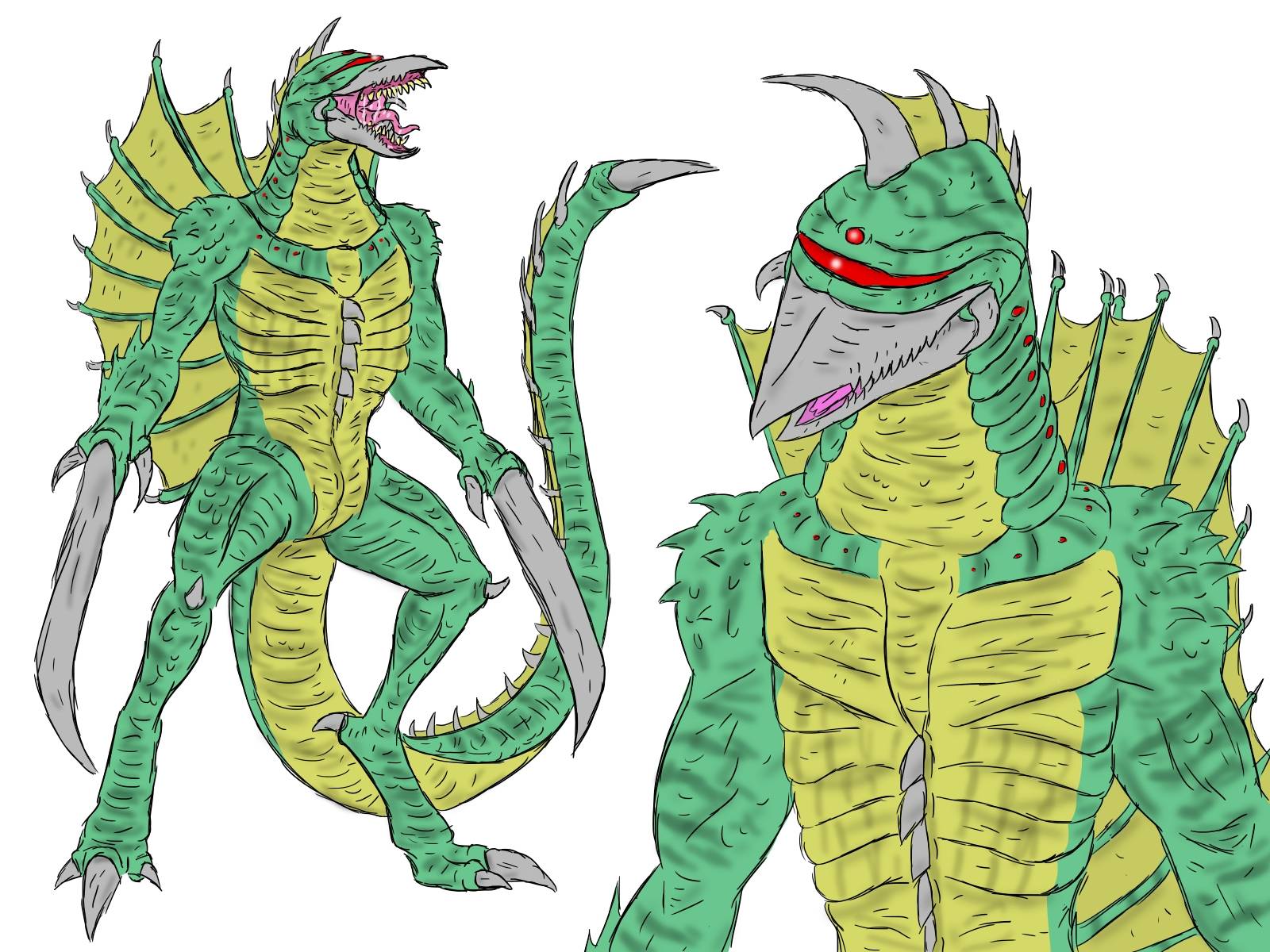 Gigan (Apocalypse series redesign 2) by prehistoricpark96 on DeviantArt