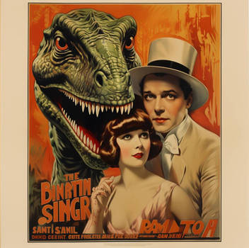 Dinosaur Silent Film Poster