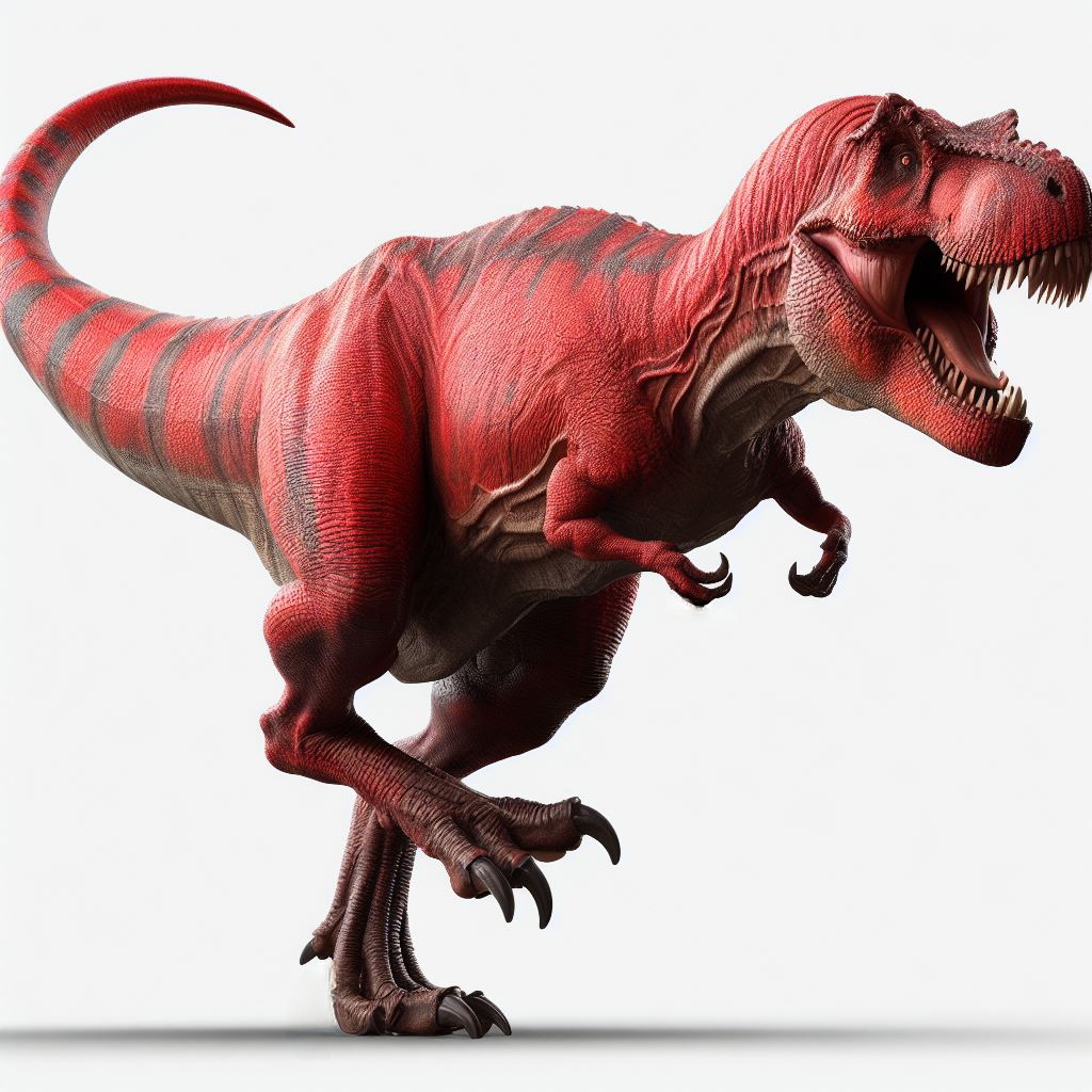 Red T. Rex (Jurassic Park Novel Version) by prehistoricpark96 on