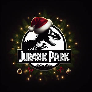 Jurassic Park Christmas Logo #2