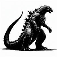Full Godzilla Sketch
