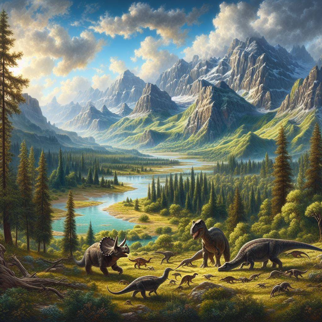 Prehistoric Landscape by prehistoricpark96 on DeviantArt