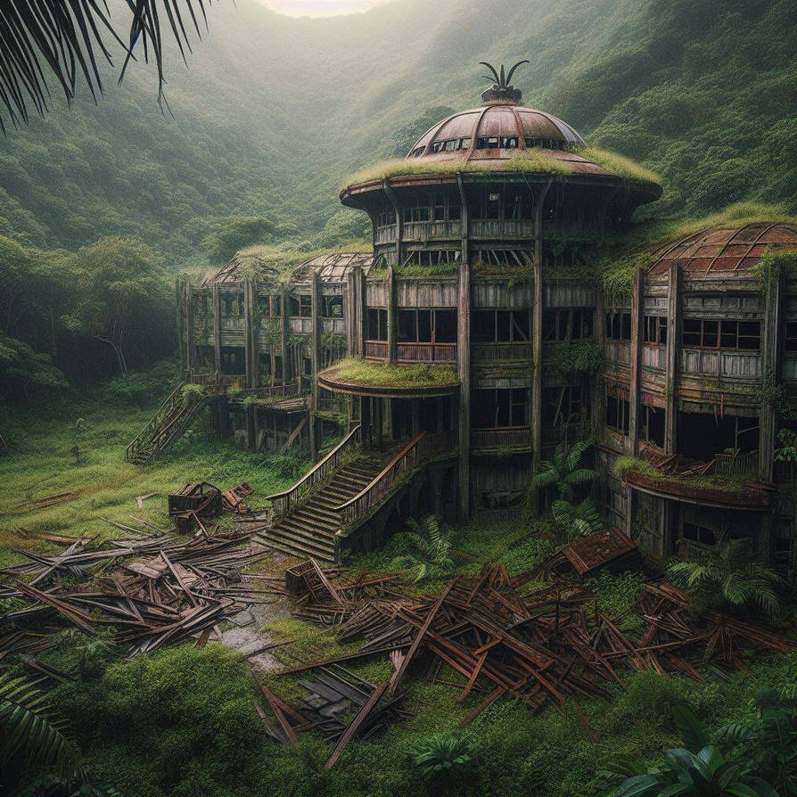 Abandoned Ingen Lab Building by prehistoricpark96 on DeviantArt