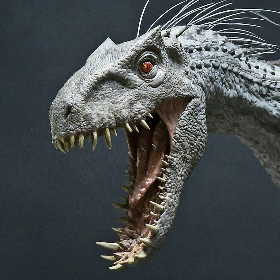 White Indoraptor by prehistoricpark96 on DeviantArt