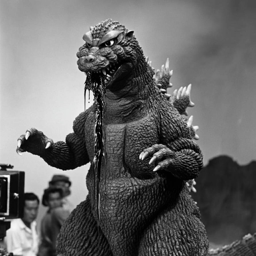 Man in the Suit Gojira Suit Incident by prehistoricpark96 on