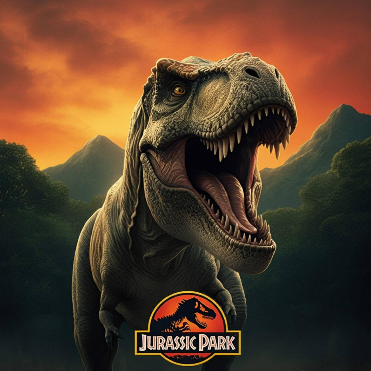 Jurassic Park Rexy Poster #2 by prehistoricpark96 on DeviantArt