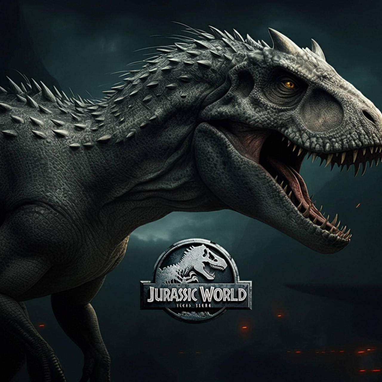 Jurassic World Indominus Rex Poster by prehistoricpark96 on DeviantArt