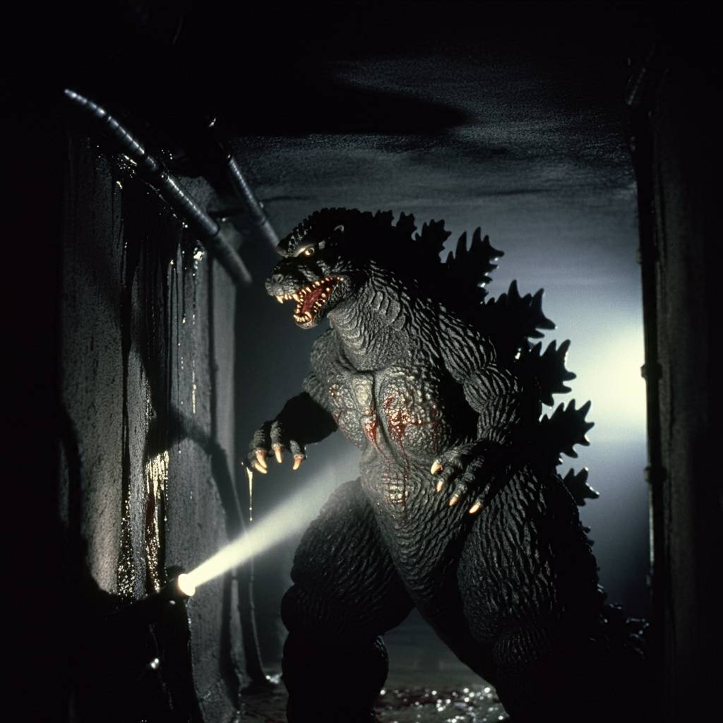 Horror of Goji (The Man In The Suit) by prehistoricpark96 on DeviantArt