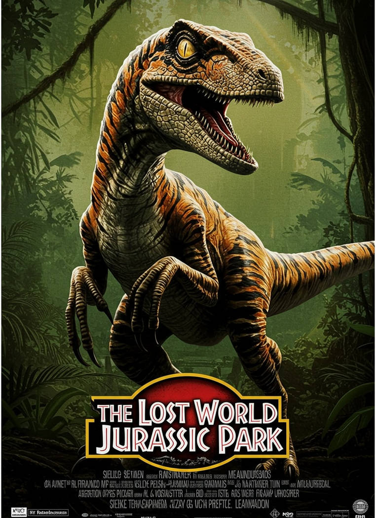 The Lost World: Jurassic Park (Raptor Poster) by prehistoricpark96 on ...