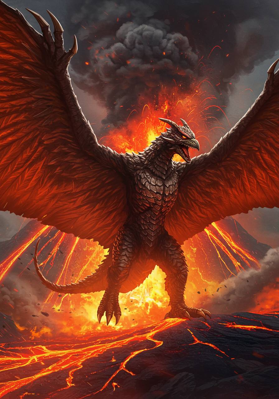 Rodan by prehistoricpark96 on DeviantArt