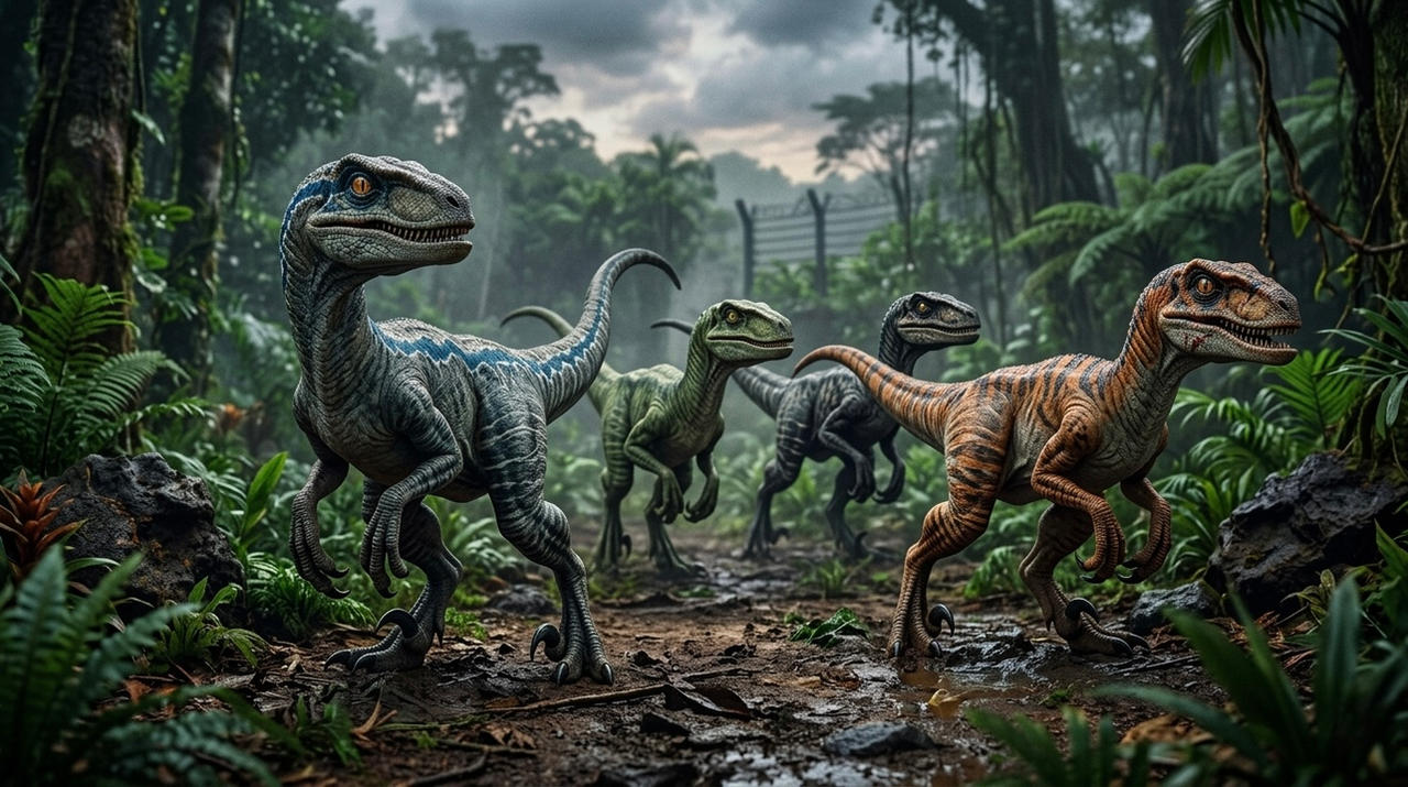 Backraund Del Rapto Raptor Squad (Desktop Wallpaper) by prehistoricpark96 on DeviantArt