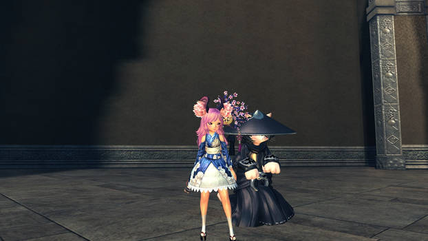 BnS summoner flower dress