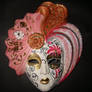 Stock: Pink Geisha Mask