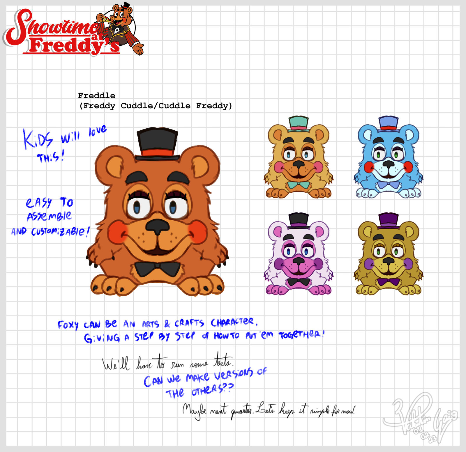 Freddles - SaF Reference Sheet by ValentinGaio on DeviantArt