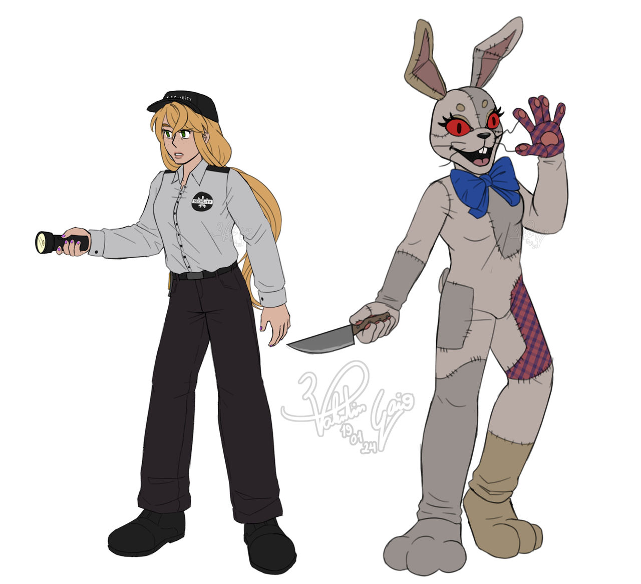 Vanessa And Vanny Ref By ValentinGaio On DeviantArt vanessa-and-vanny-ref-by-valentingaio-on-deviantart