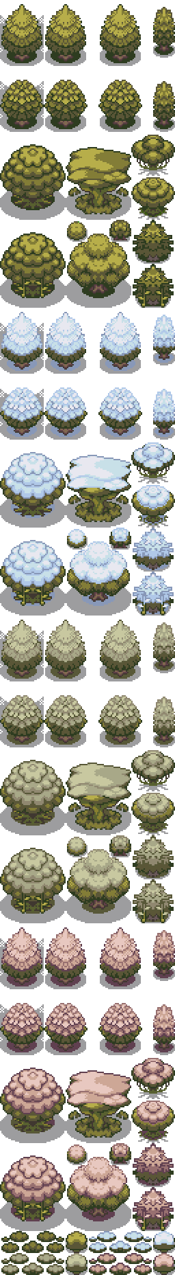 Tile Map Tree Stump Tree Tiles Ver.10 by J-Treecko252 on DeviantArt
