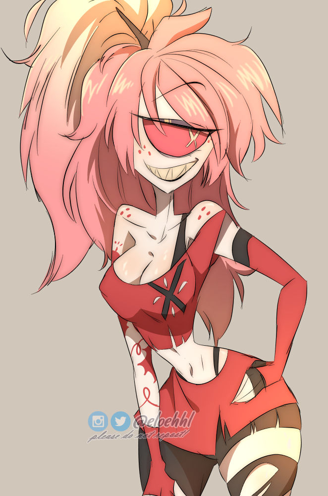 cherri bomb (hazbin hotel) by eloehhl on DeviantArt