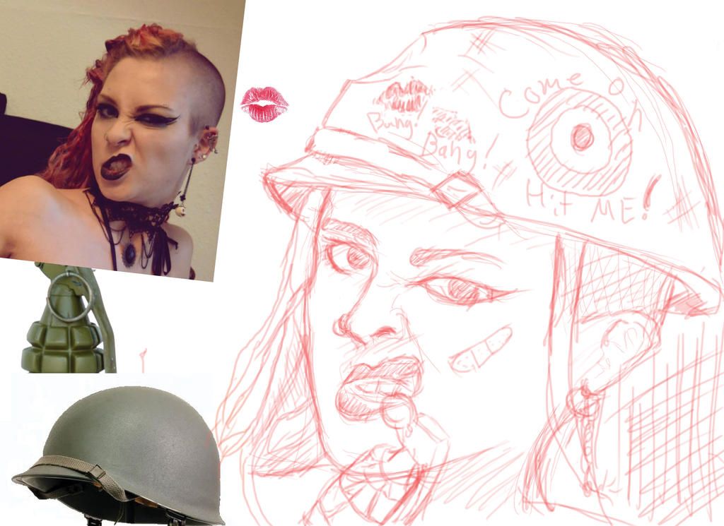 Tank girl sketch